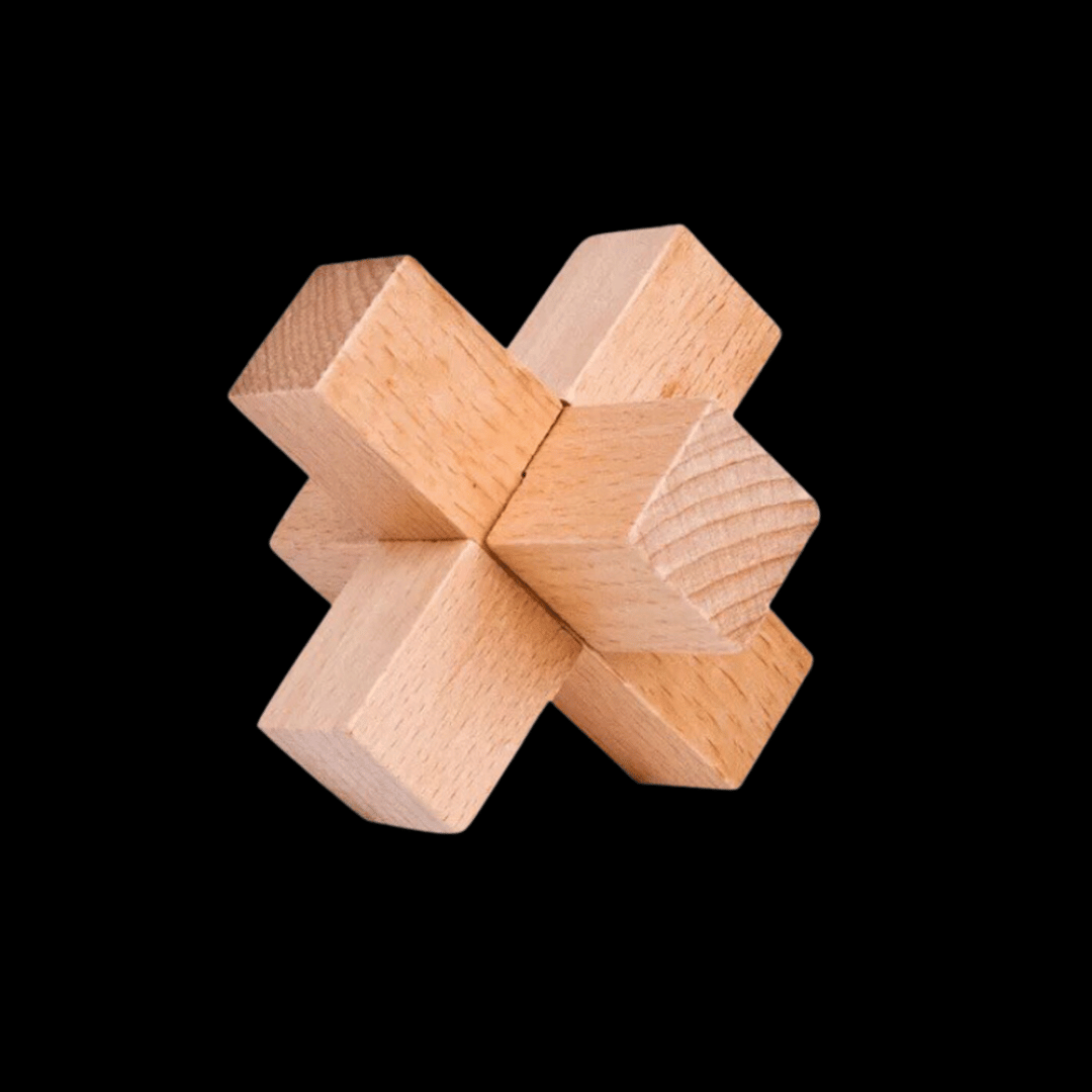 Mystery Puzzle Set - Set of 3 Wooden Puzzle